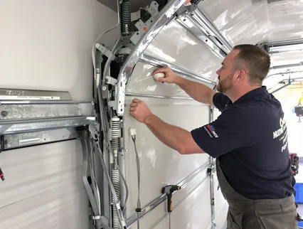 Noisy Garage Door Fix in Windham, CT