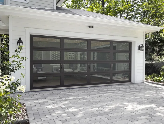 Coventry Garage Door Repair design specialist presenting custom garage door options to Coventry homeowner