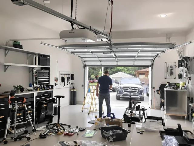 Garage door opener installation by Coventry Garage Door Repair in Coventry